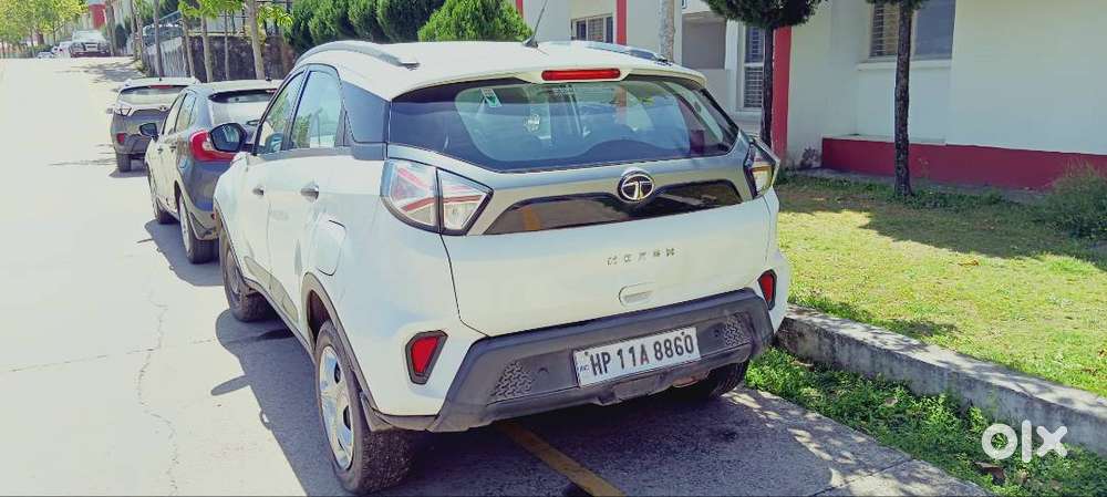 Tata Nexon White 2021 Petrol 23000 Km Driven