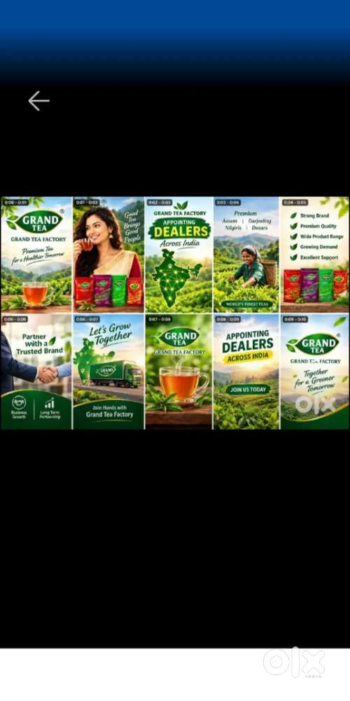Dealers & Agents with or without Exp wanted Grand Tea on Commission