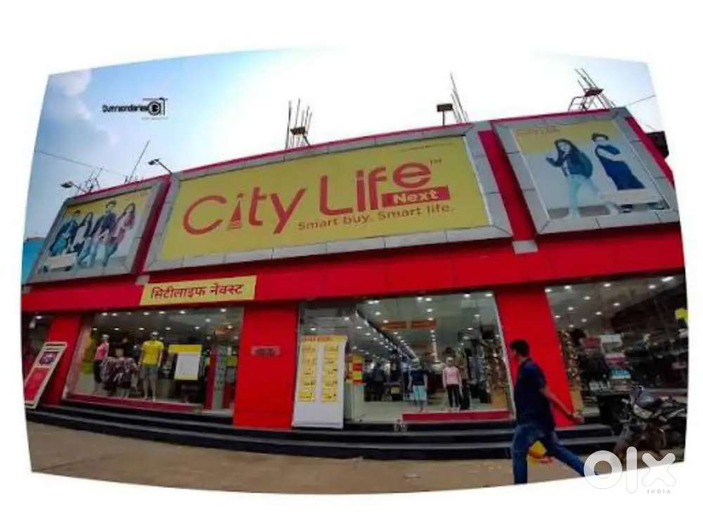 Reception job in city life Mall
