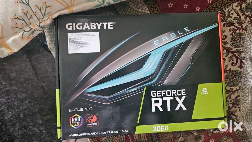 Gigabyte RTX 3060 Eagle 12GB Graphics Card with Box
