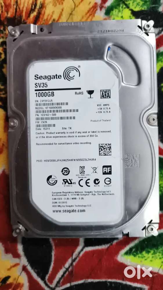 Hard disk 100% health