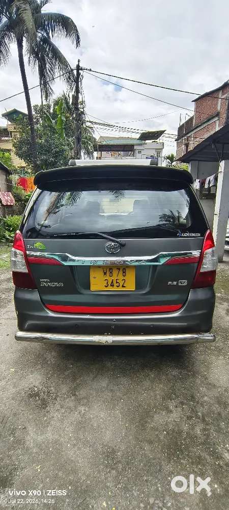 Toyota Innova Duel Ac  8 District & Sikkim Permit..
