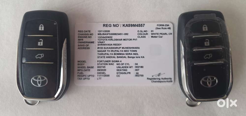 Toyota Fortuner 2.8 2wd At, 2019, Diesel