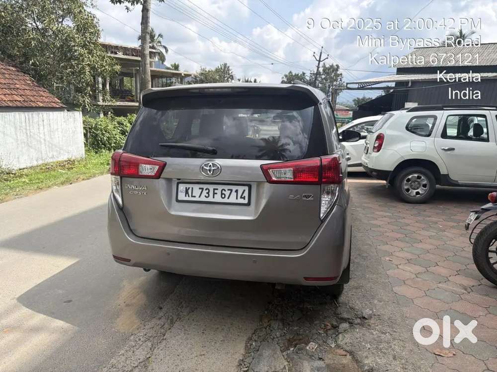 Toyota Innova Crysta Mt 2018