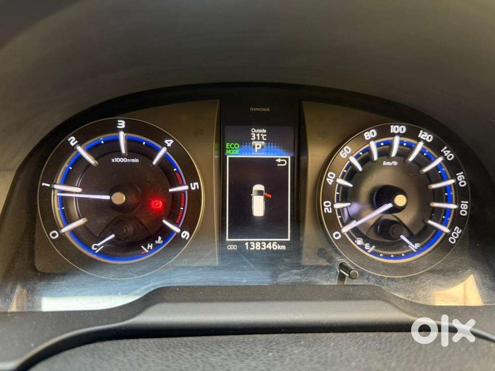 Innova Crysta Top End Showroom Track
