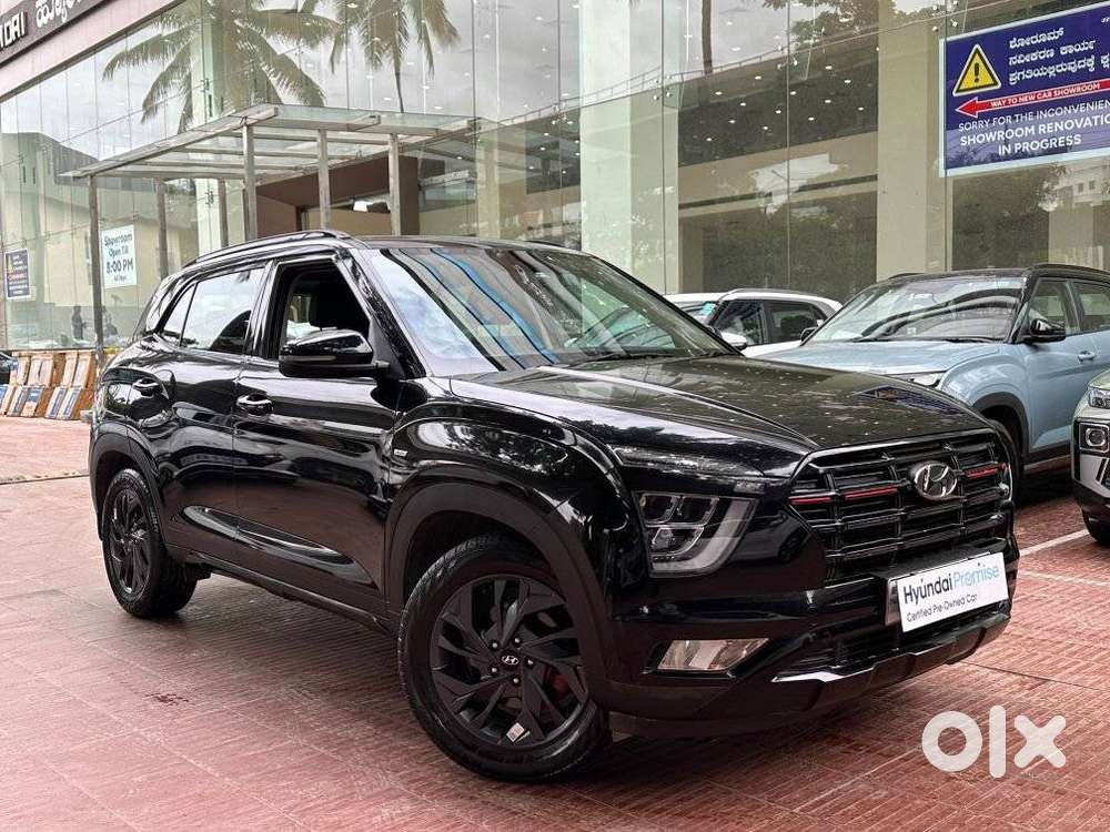 Hyundai Creta 1.5 SX (O) Knight IVT Petrol, 2022, Petrol