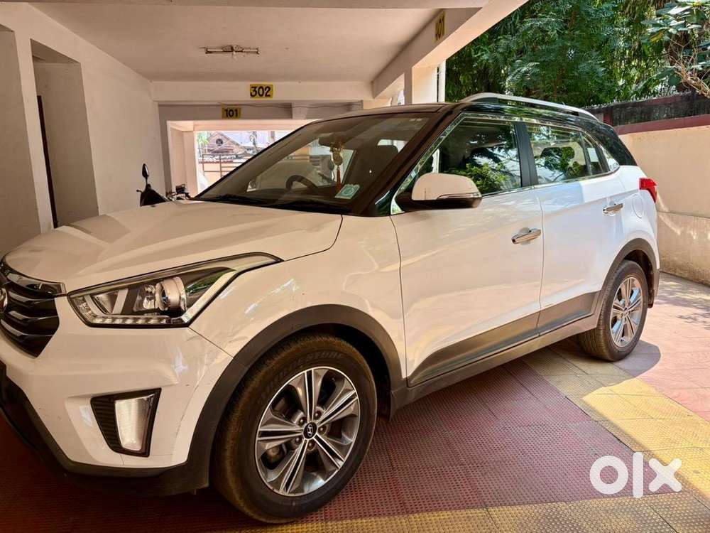 Hyundai Creta 2017 Sx Plus Dual Tone Petrol 73000 Km Driven
