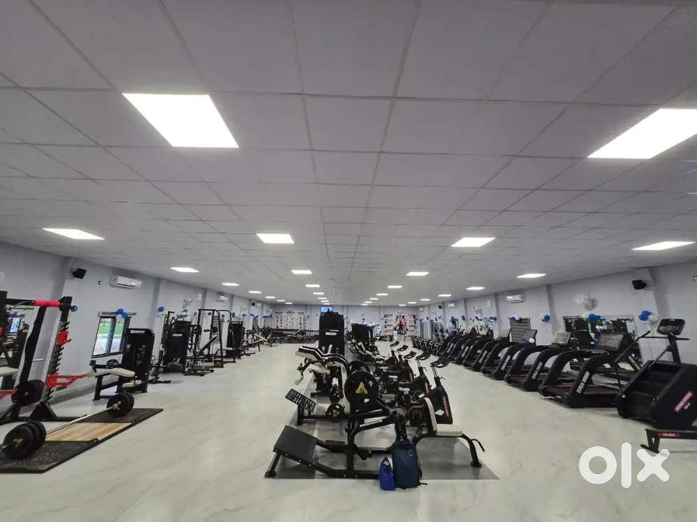 Commercial gym setup