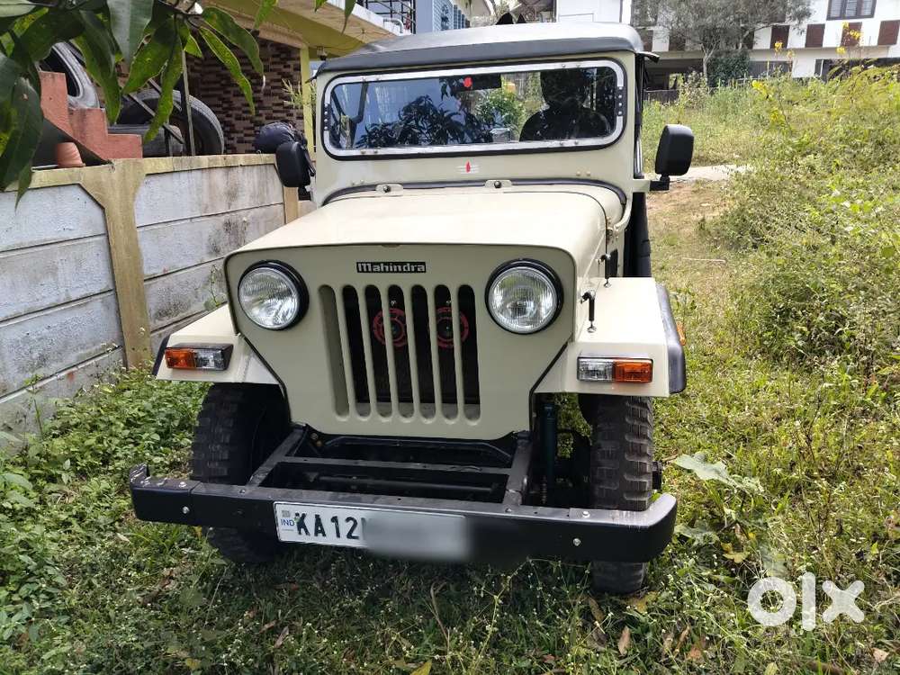 Mahindra Jeep 2001 Model 4+1 Gear Mdi 4x4 For Sale At Madikeri /coorg