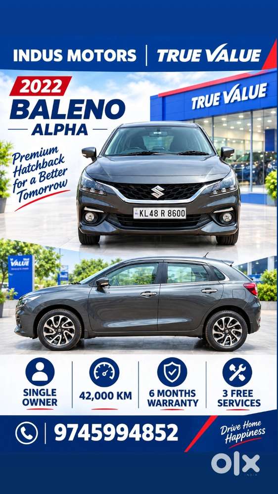 Maruti Suzuki Baleno Alpha, 2022