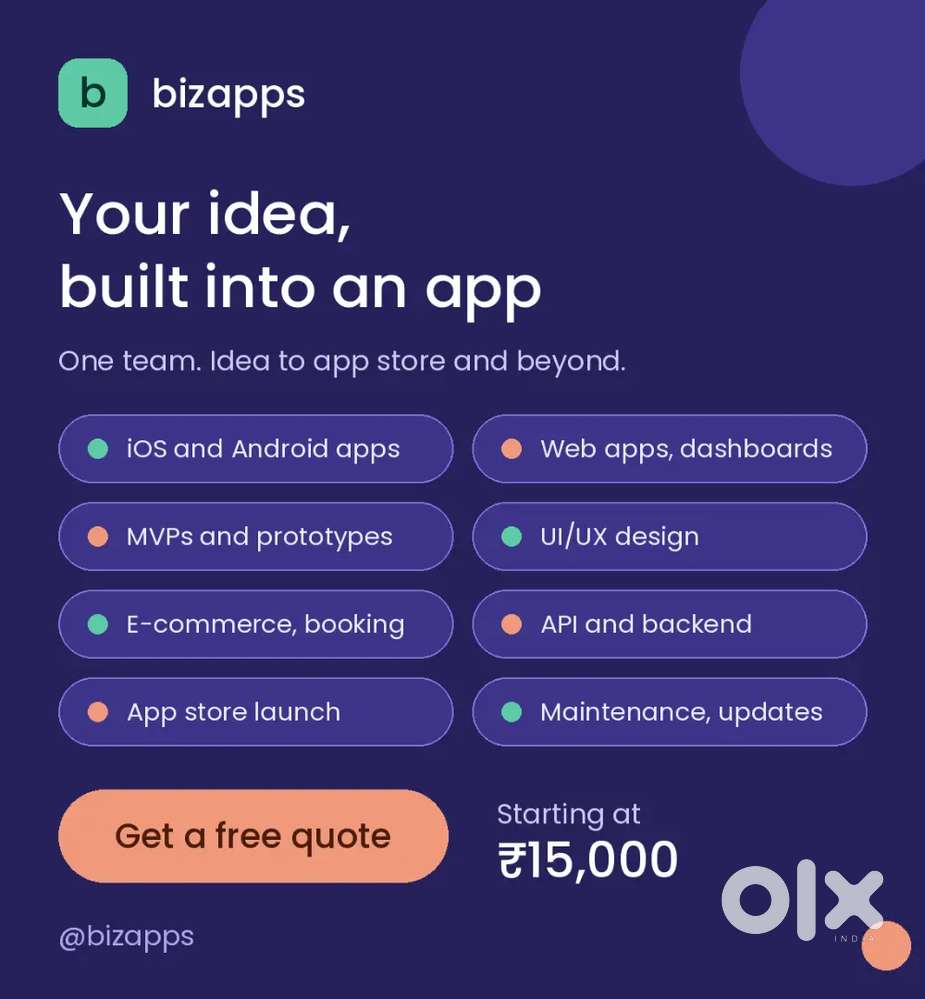 Your idea need an App .