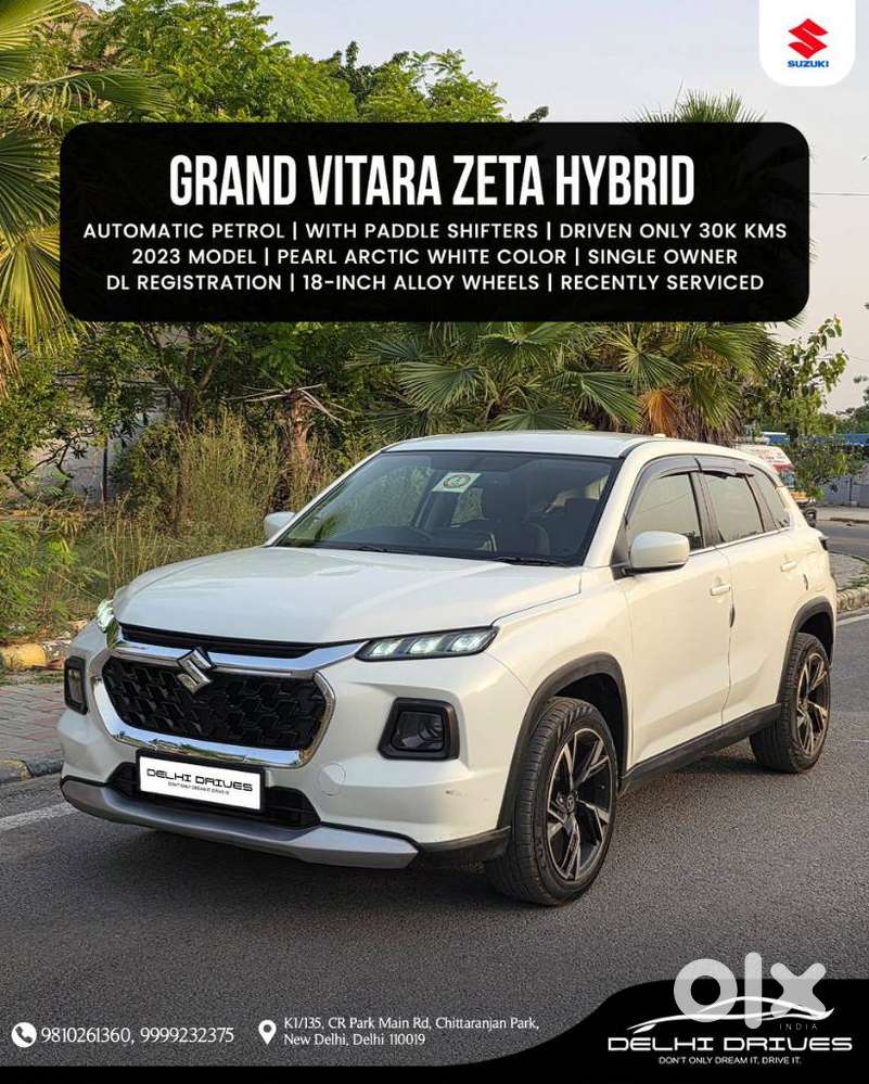 Maruti Suzuki Grand Vitara 1.5 Zeta Smart Hybrid At, 2023, Petrol
