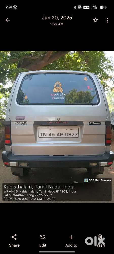 Maruti Suzuki Omni 2009 Lpg 105000 Km Driven
