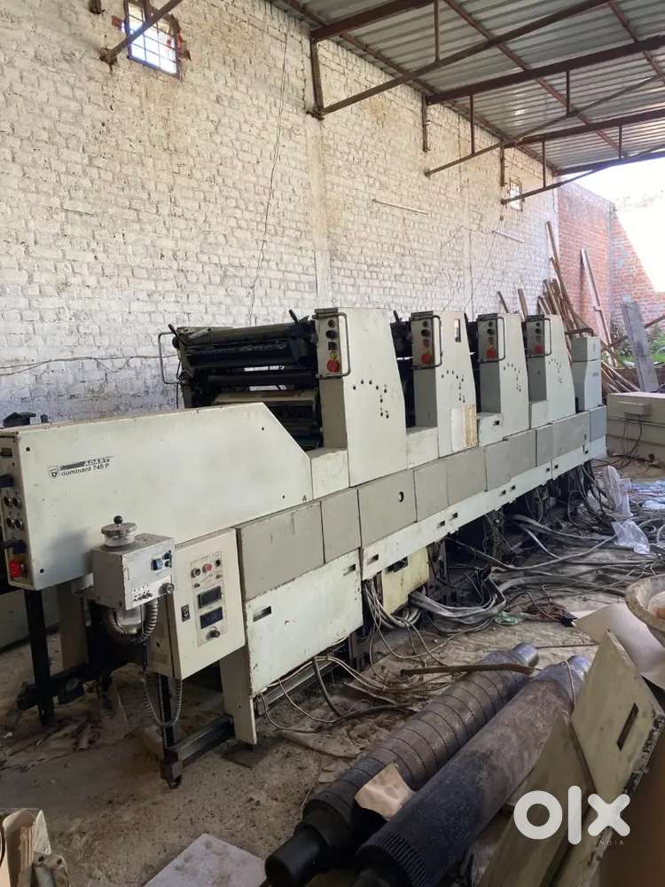 4 colour printing machine