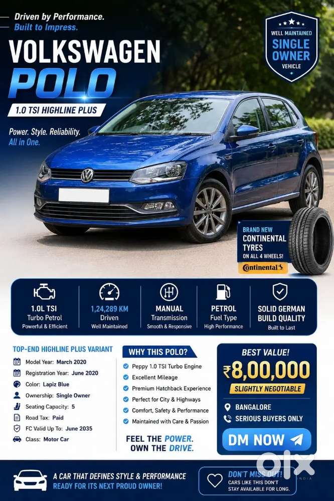 Volkswagen Polo 1.0 Plus 2020