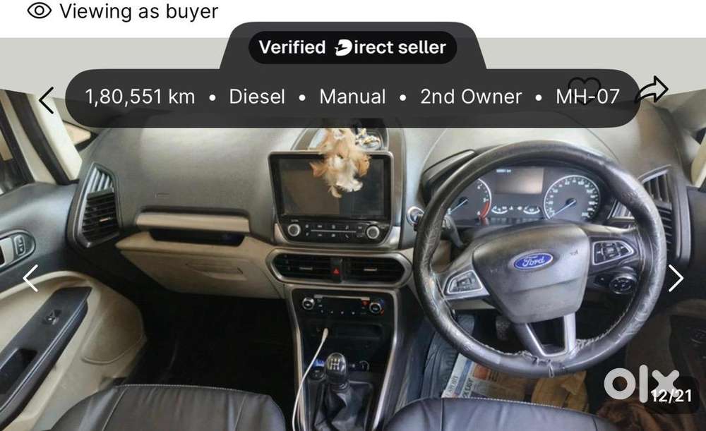 Ford Ecosport Diesel Manual 2019