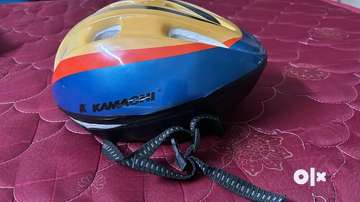 Bike safety outlet helmet