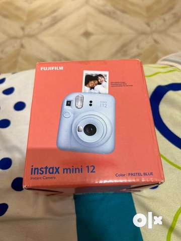 instax Mini 12 Camera, Pastel Blue
