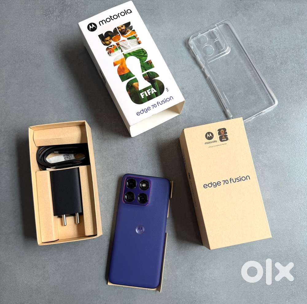 Motorola Edge 70 Fusion 8GB 256GB New Phone 1 Year Warranty open box