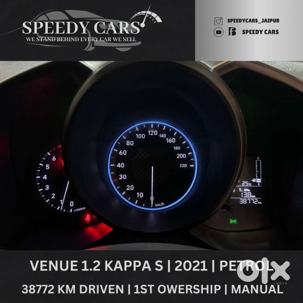 Hyundai Venue S Mt 1.2 Kappa, 2021, Petrol