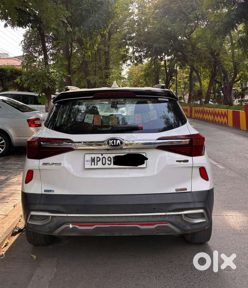 Kia Seltos Gt Line 1.4 Turbo Petrol Mt  2019  White  Top Model