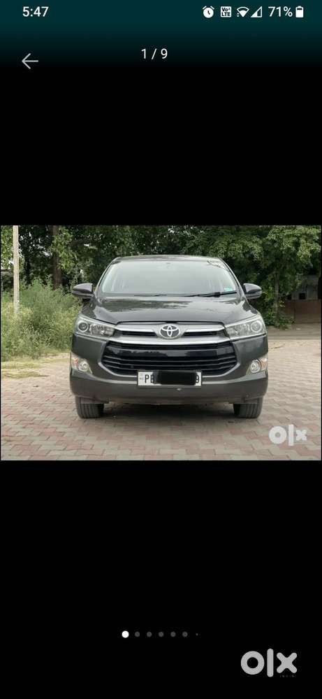 Toyota Innova Crysta [ ] 2.4 Gx At 7 Str, 2016, Diesel