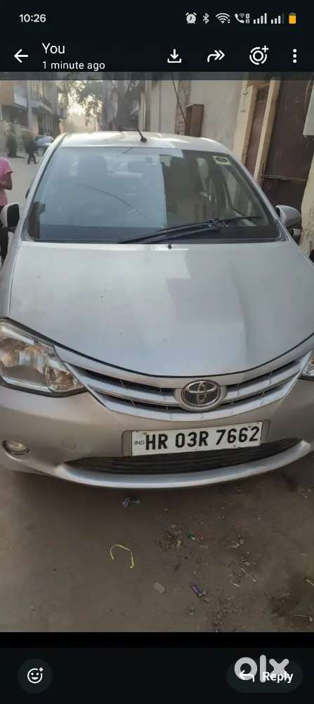 Toyota Etios 2014 Petrol 85000 Km Driven