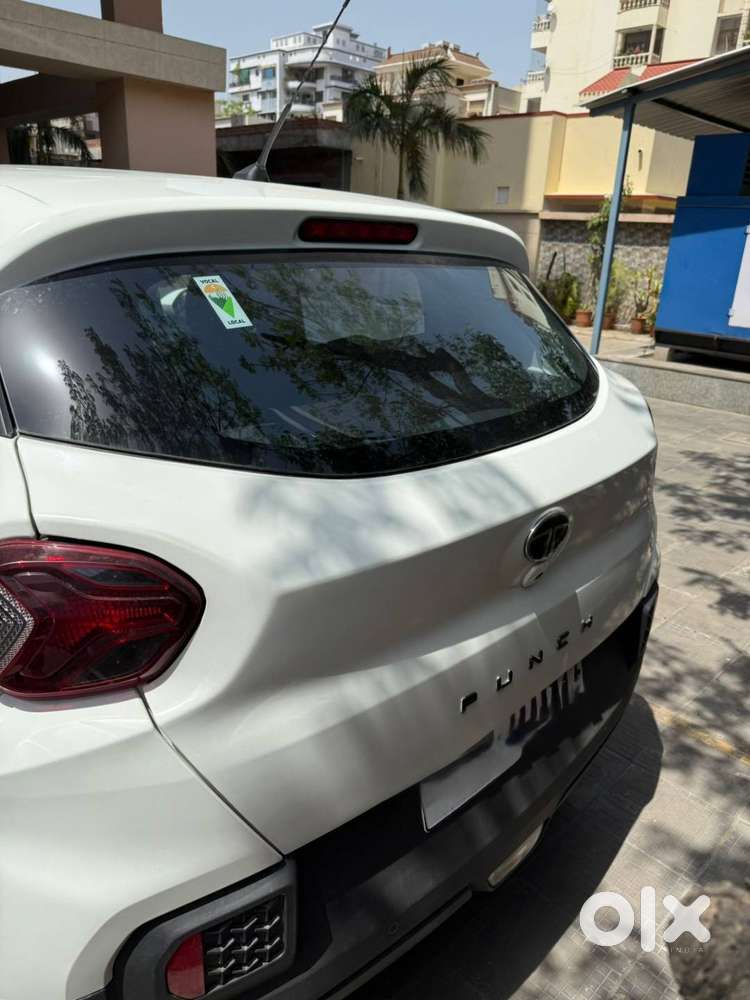 Excellent Condition White Tata Punch Automatic Petrol