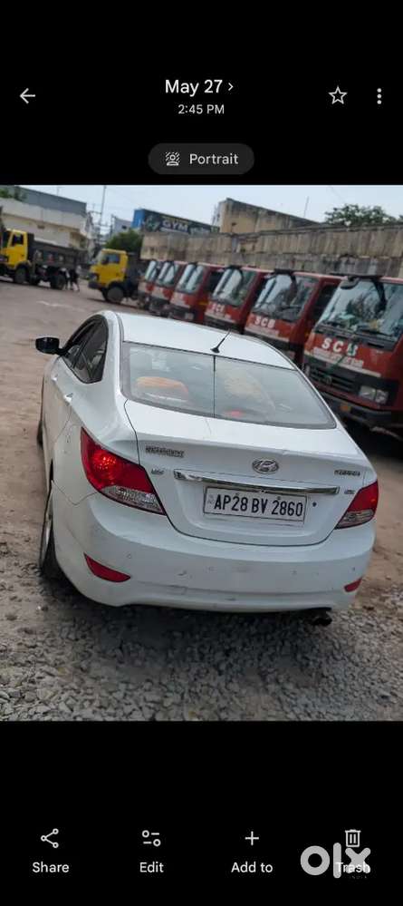 Hyundai Fluidic Verna Crdi 2013 Mileage 22km