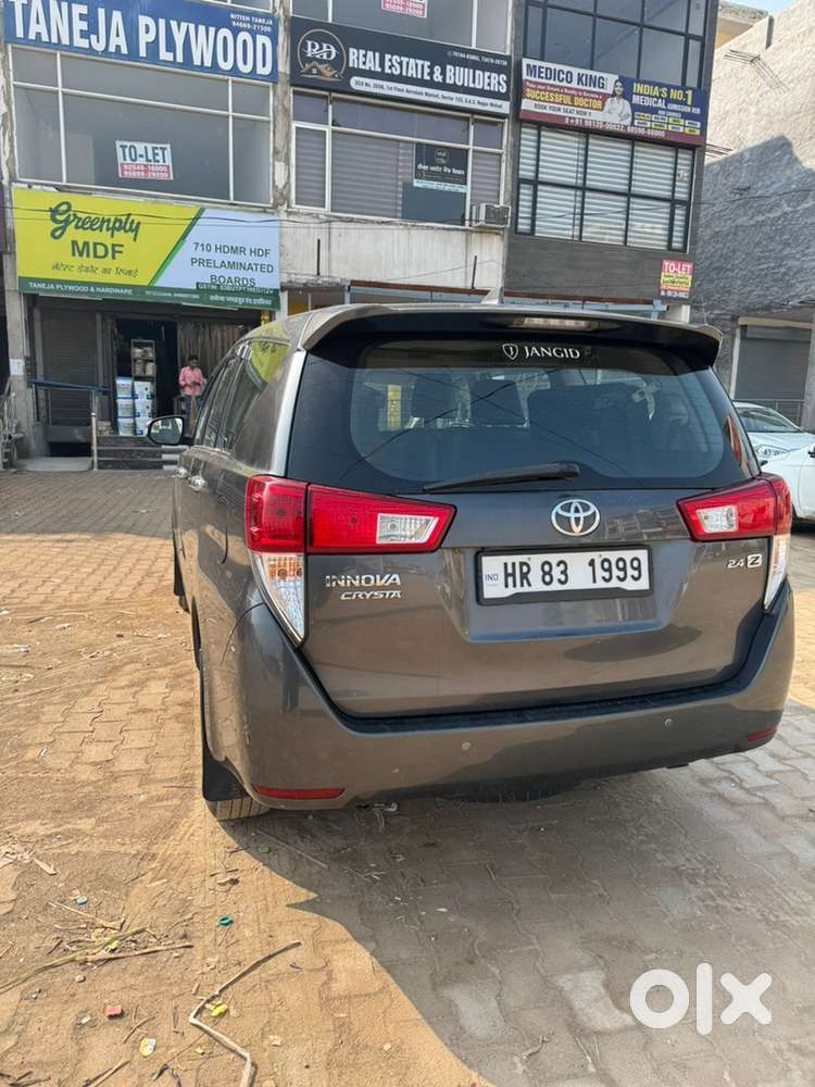 Toyota Innova Crysta 2016 Z Manual