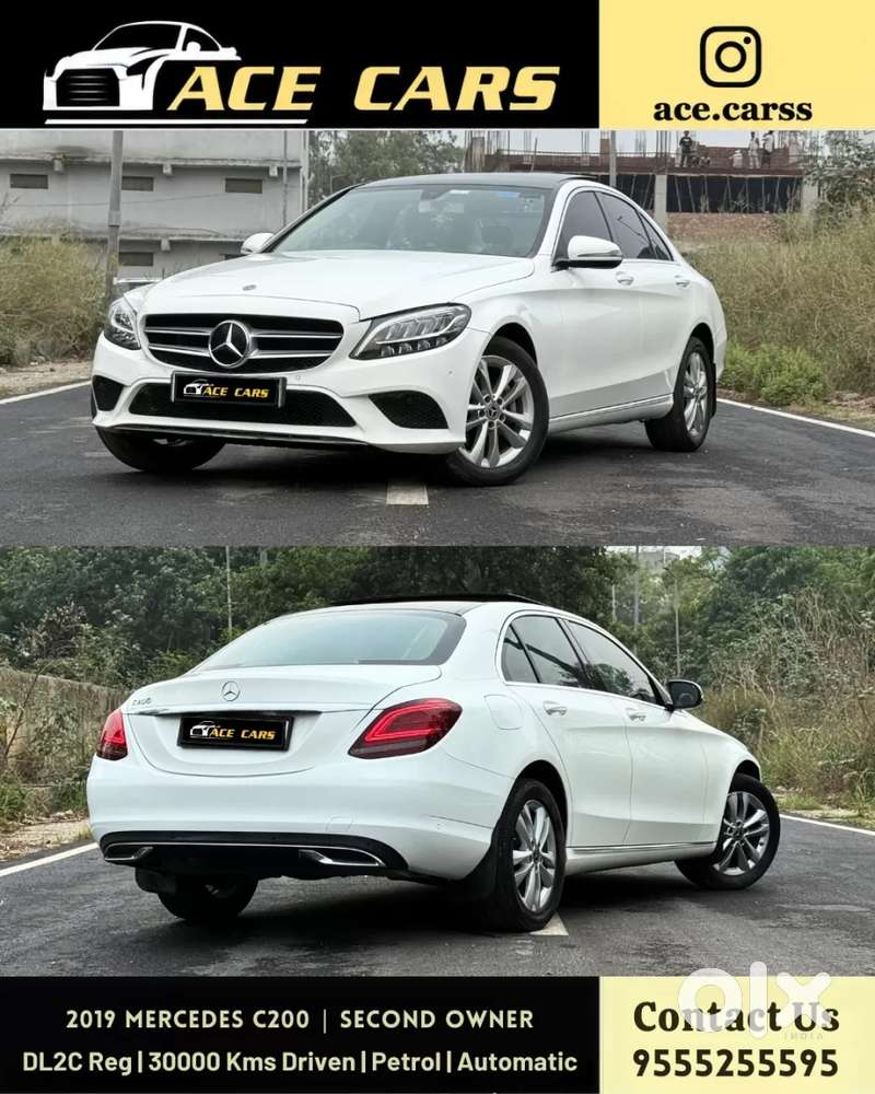 Mercedes-benz C-class C 200 Progressive, 2019, Petrol
