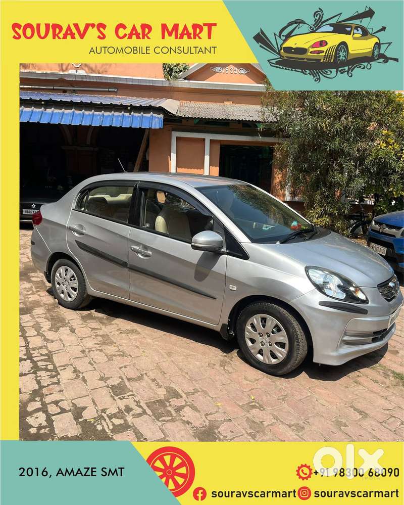 Honda Amaze 1.2 S I-vtec, 2016, Petrol