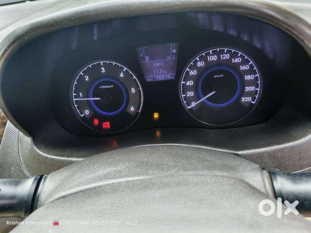 Hyundai Verna Fluidic 1.6 Vtvt Sx, 2012, Diesel
