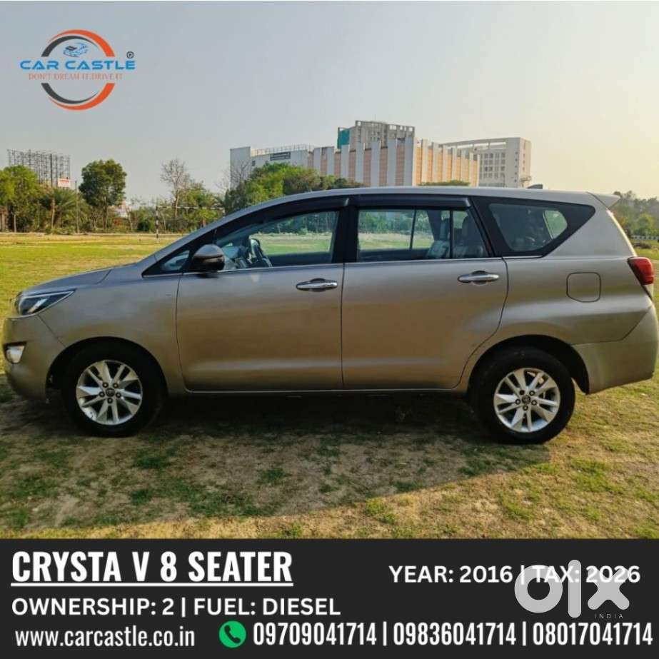 Toyota Innova Crysta 2.4 V 8 Str, 2016, Diesel