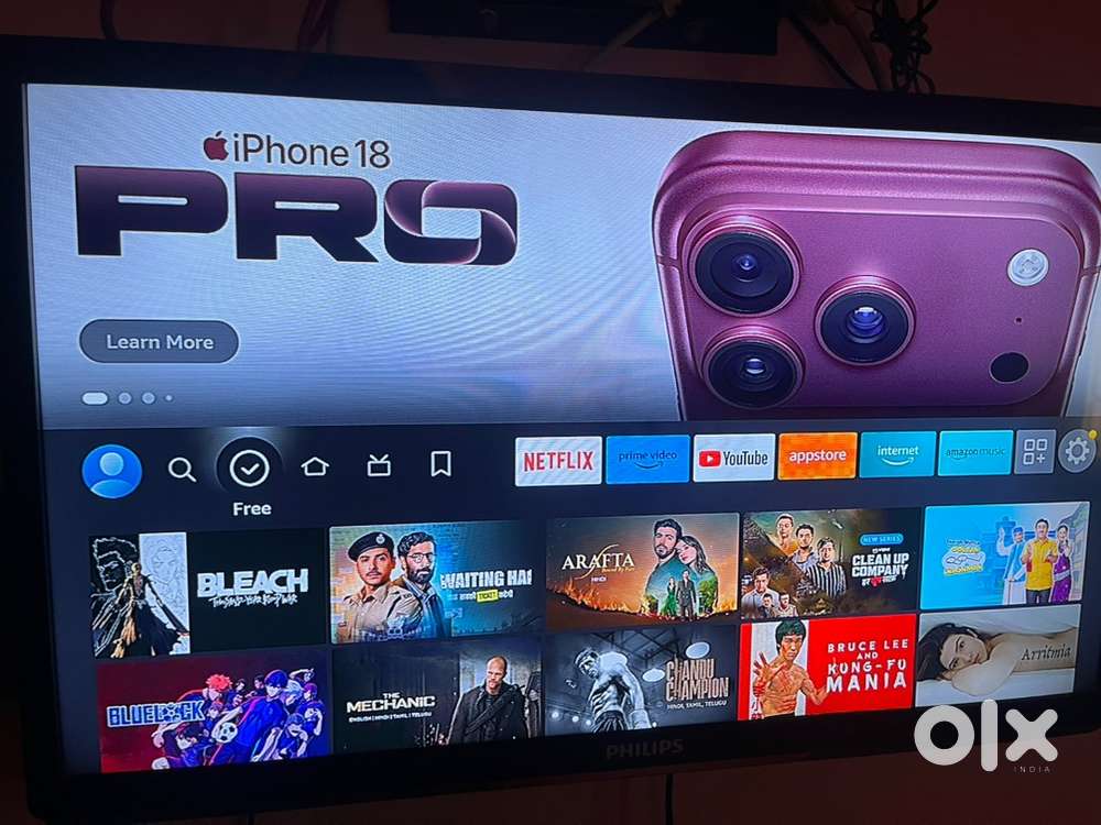 Philips 32 inch HD TV with Amazon fire stick