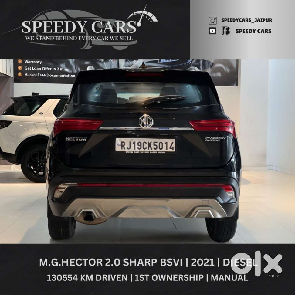 Mg Hector Plus 2.0 Sharp Diesel Turbo, 2021, Diesel