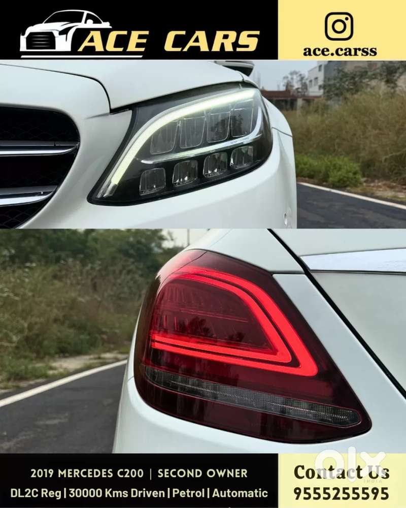 Mercedes-benz C-class C 200 Progressive, 2019, Petrol