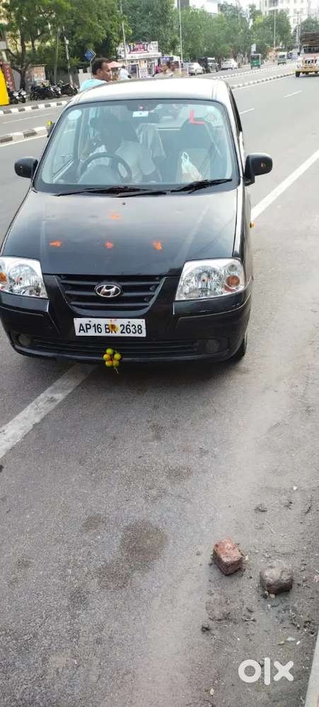 Hyundai Santro Petrol  Good Condition  New Mrf Tyres  4 Years Life