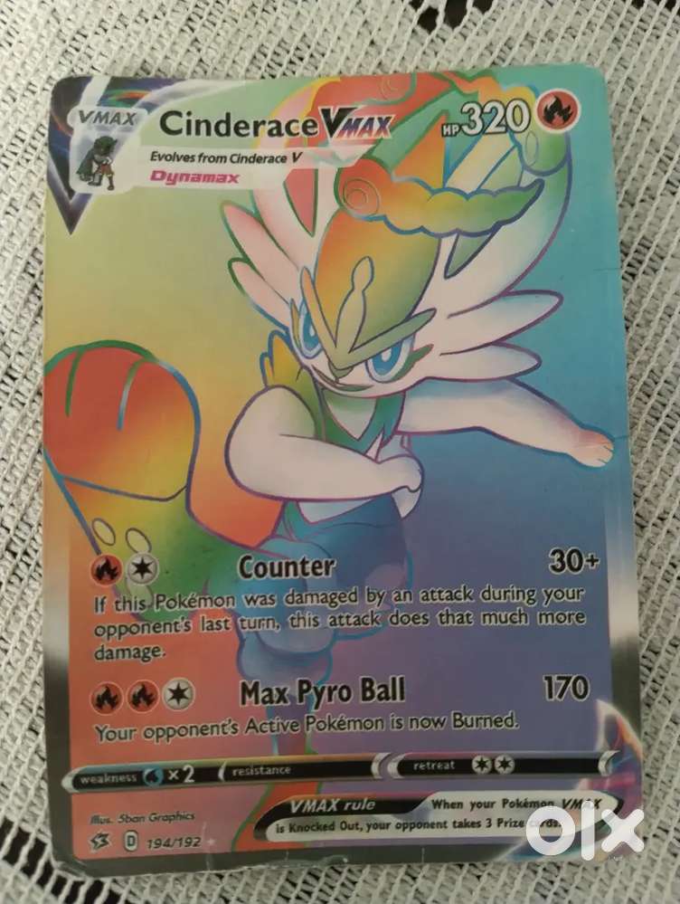 A Cinderace(v max)pokemon fan card - Other Hobbies in undefined, -  1843031791