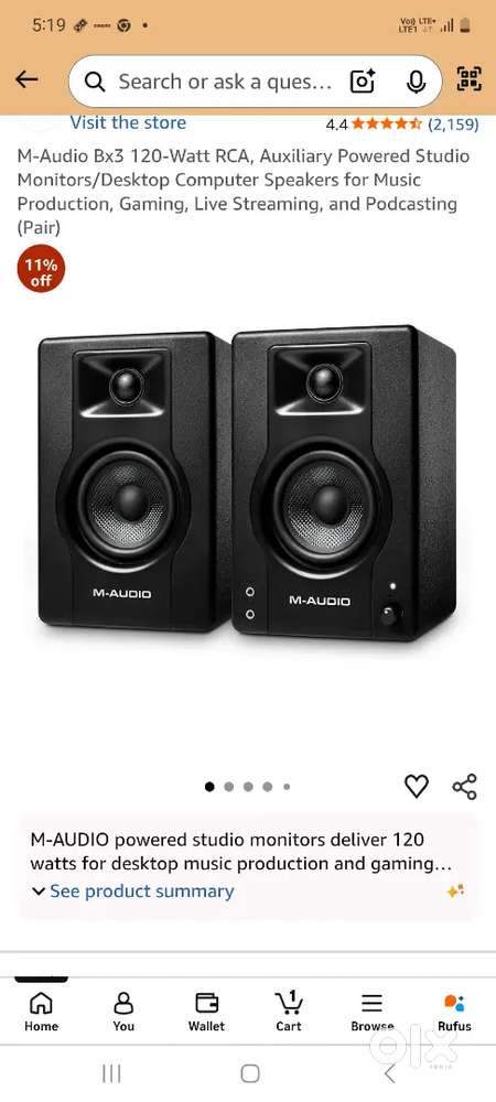 Monitor m audio