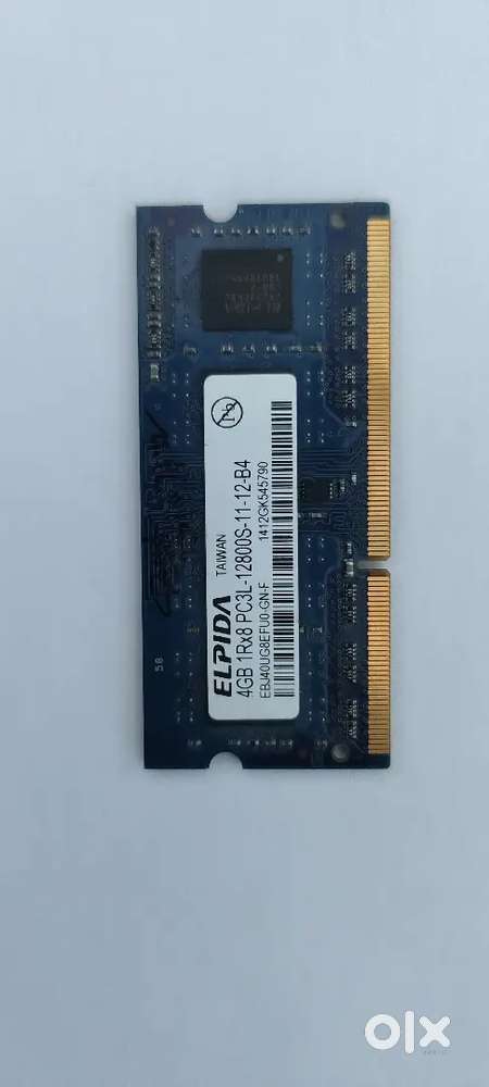 ELPIDA (TAIWAN) 4GB DDR3 LAPTOP RAM