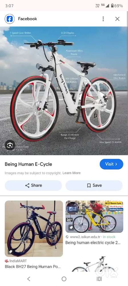 Being human cycle Bicycles 1824693989