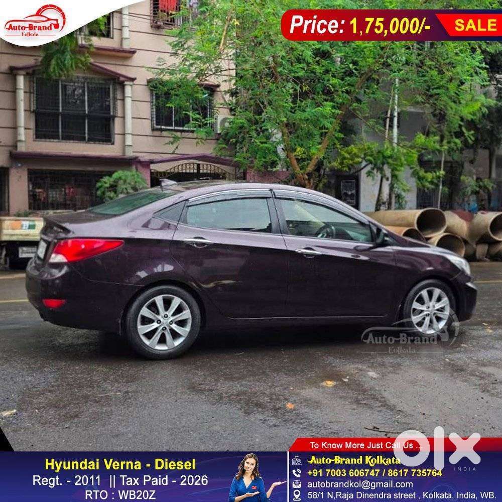 Hyundai Verna Hyundai-verna-crdi-1.6-sx-option, 2011, Diesel