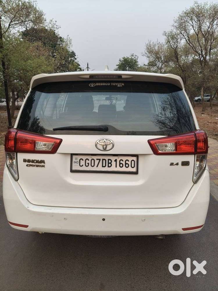 Toyota Innova Crysta 2.4 G Mt 7 Str, 2017, Diesel