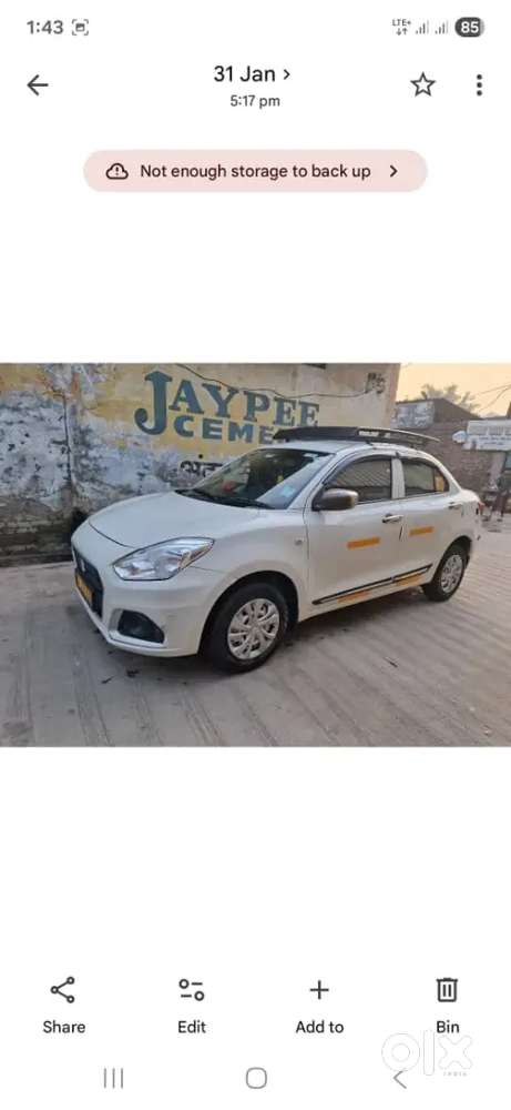 Maruti Suzuki Dzire 2024 Cng & Hybrids 50000 Km Driven