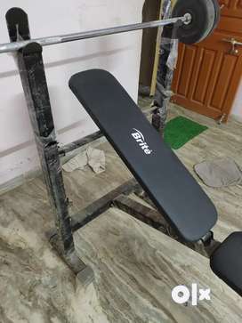 Bench Used Gym Fitness equipment for sale in Madhya Pradesh OLX