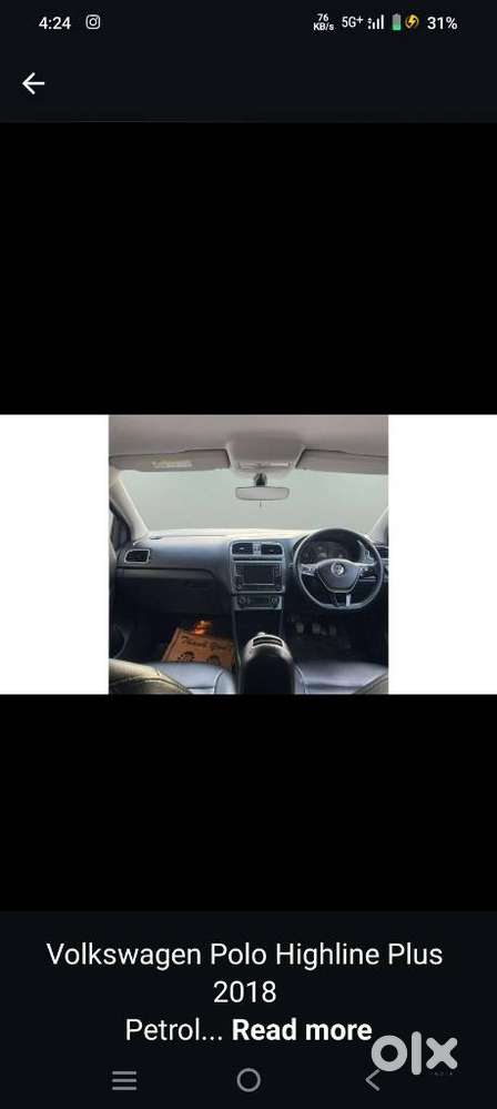 Volkswagen Polo, 2018, Petrol