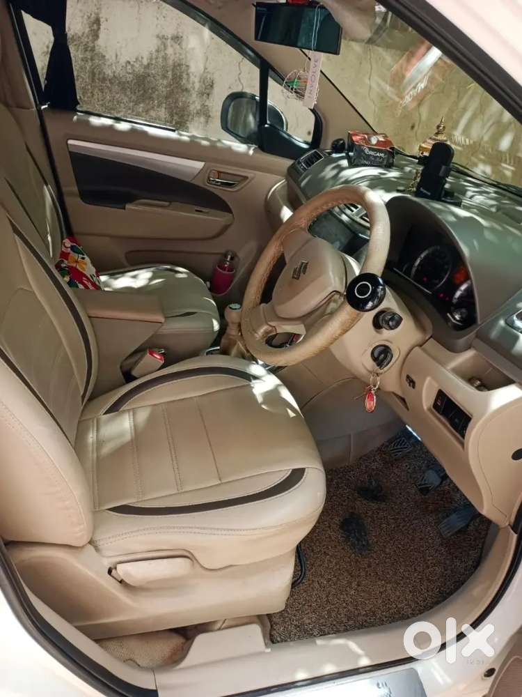 1owner Ertiga Vxi White Color