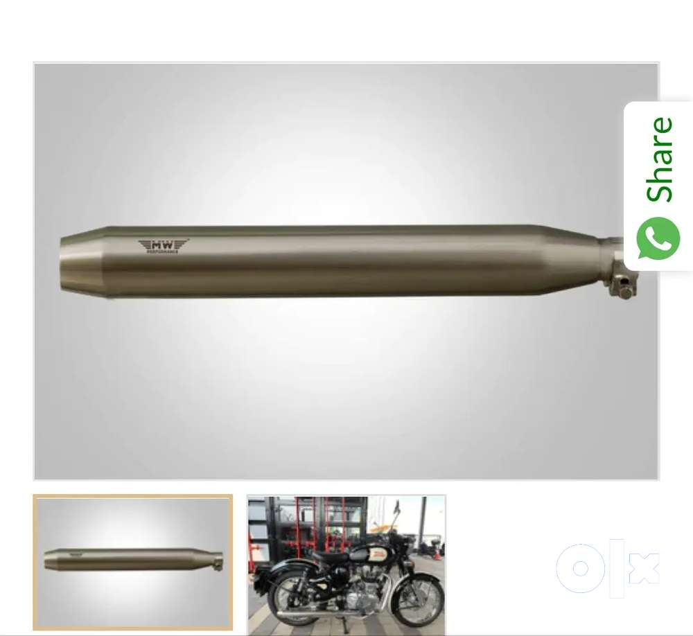 Pulsar 150 silencer store olx