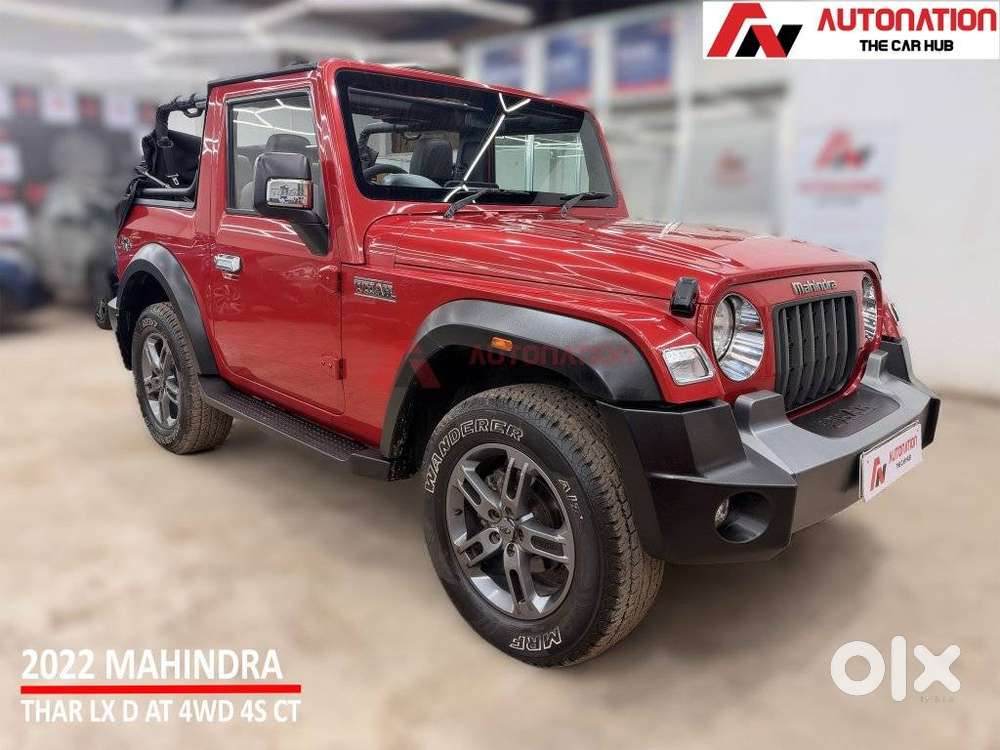 Mahindra Thar 2.2 Lx Convertible Diesel At 4 Str, 2022, Diesel